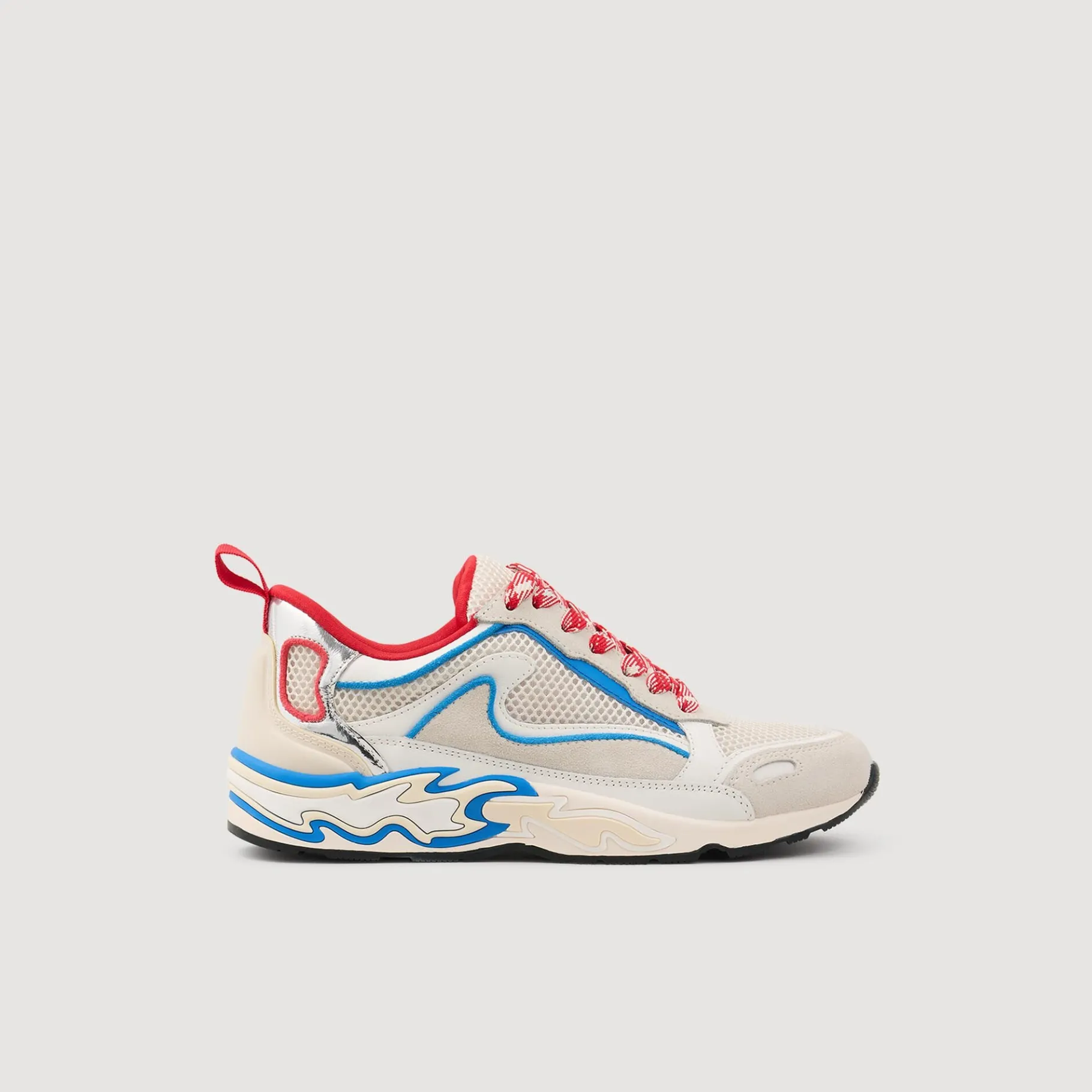 Clearance SANDRO Baskets Flame blanc