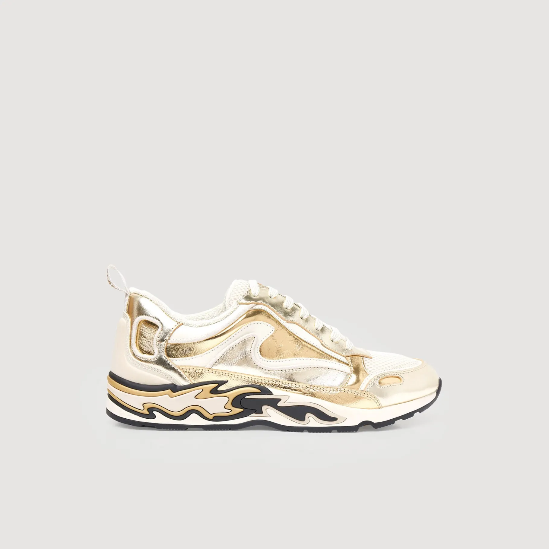 New SANDRO Baskets Flame Champagne