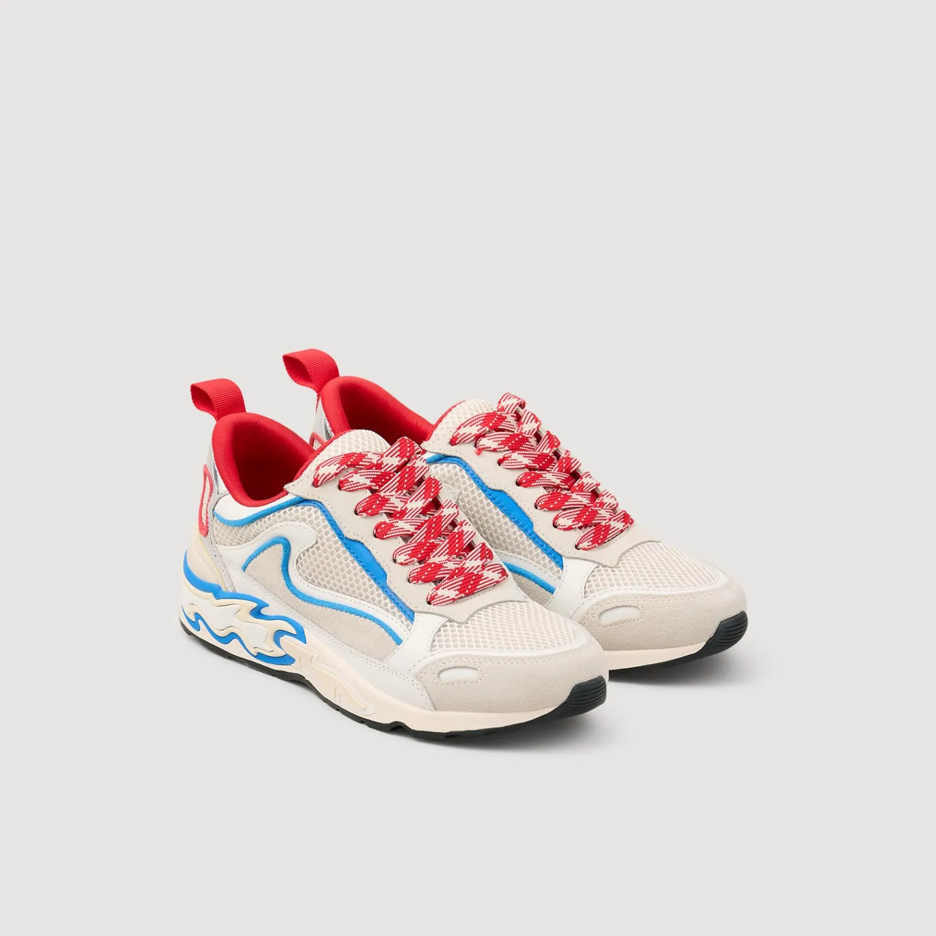 Clearance SANDRO Baskets Flame blanc