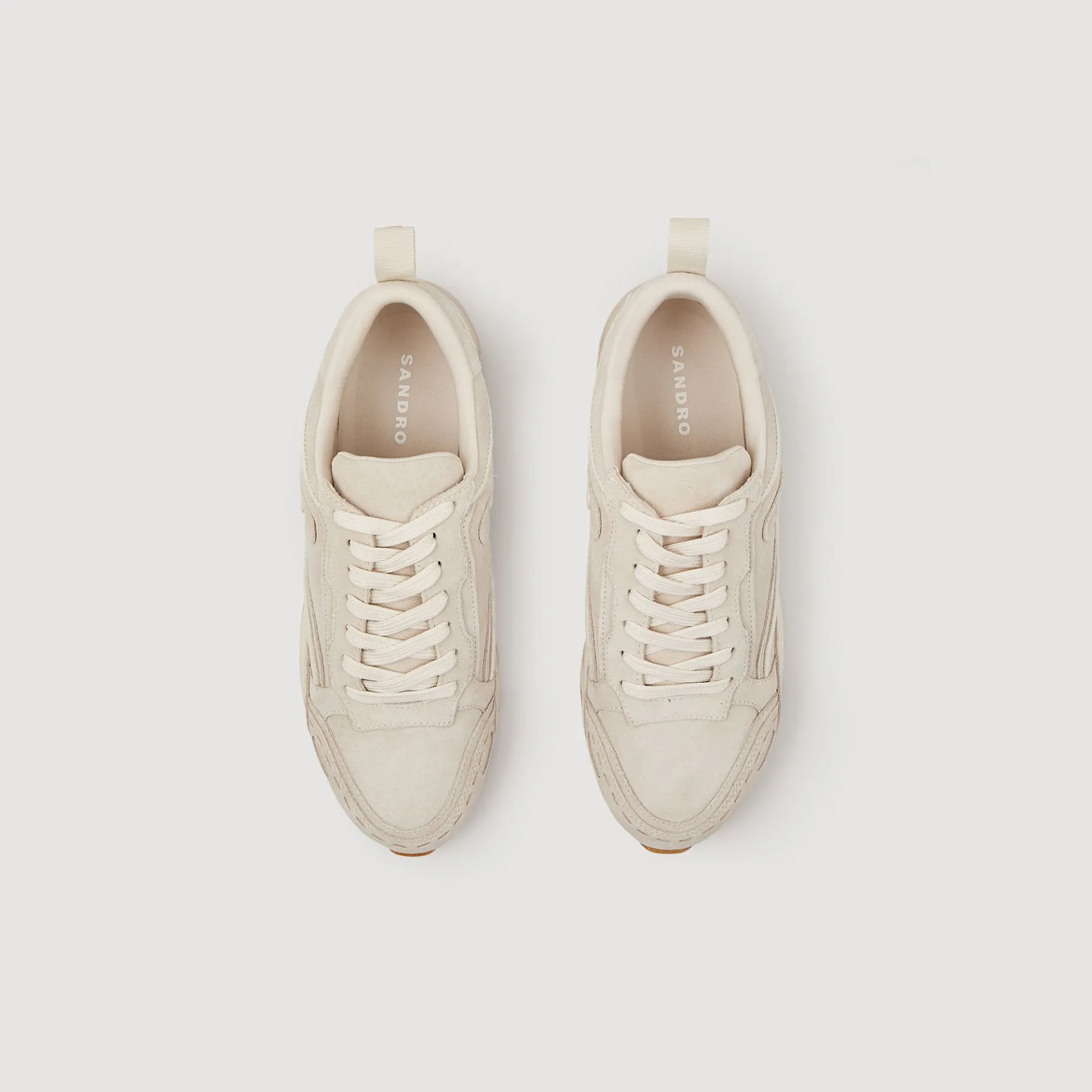 Cheap SANDRO Baskets Flame Beige