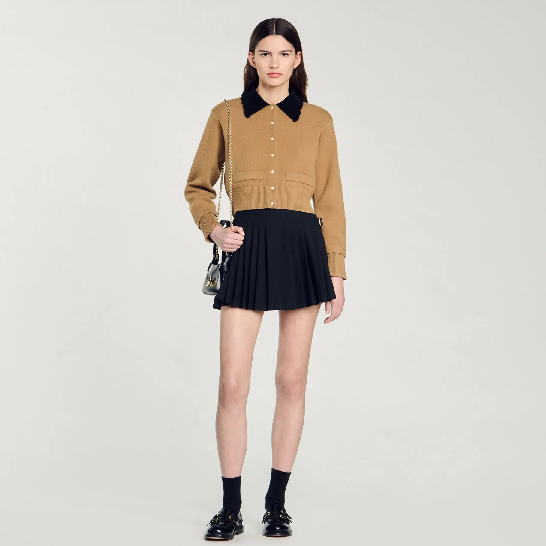 Best SANDRO Cardicoat Court Camel
