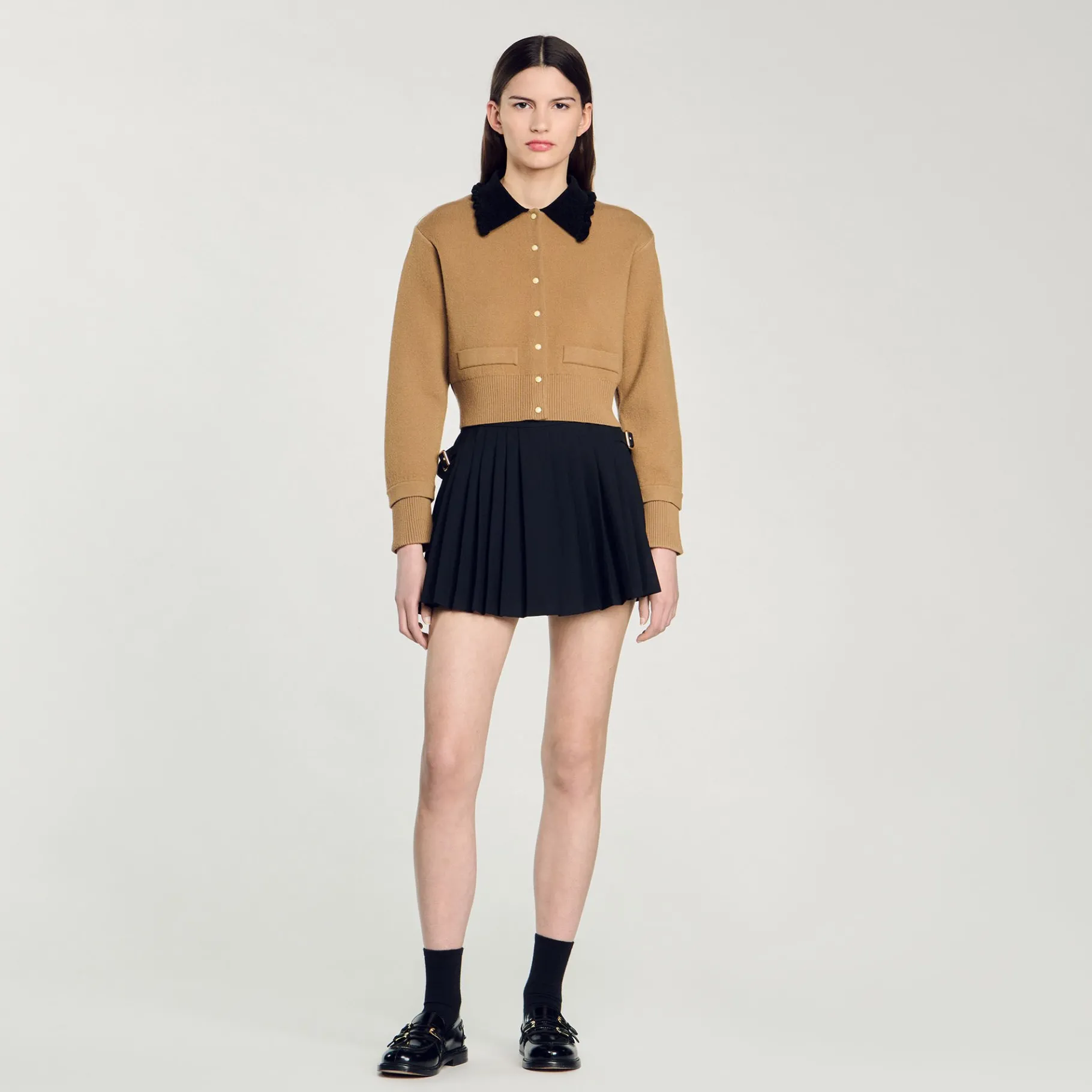 Best SANDRO Cardicoat Court Camel