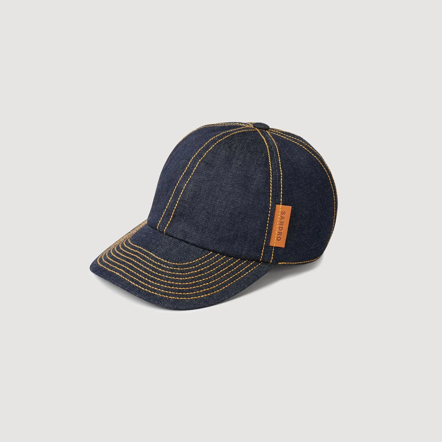Flash Sale SANDRO Casquette En Jean Marine