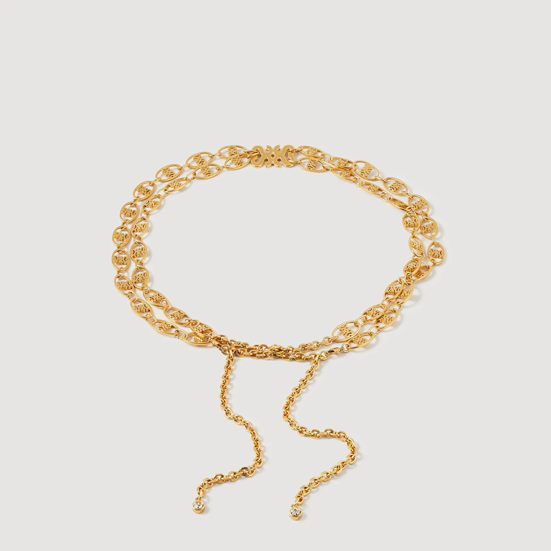 New SANDRO Ceinture Bijou Gold