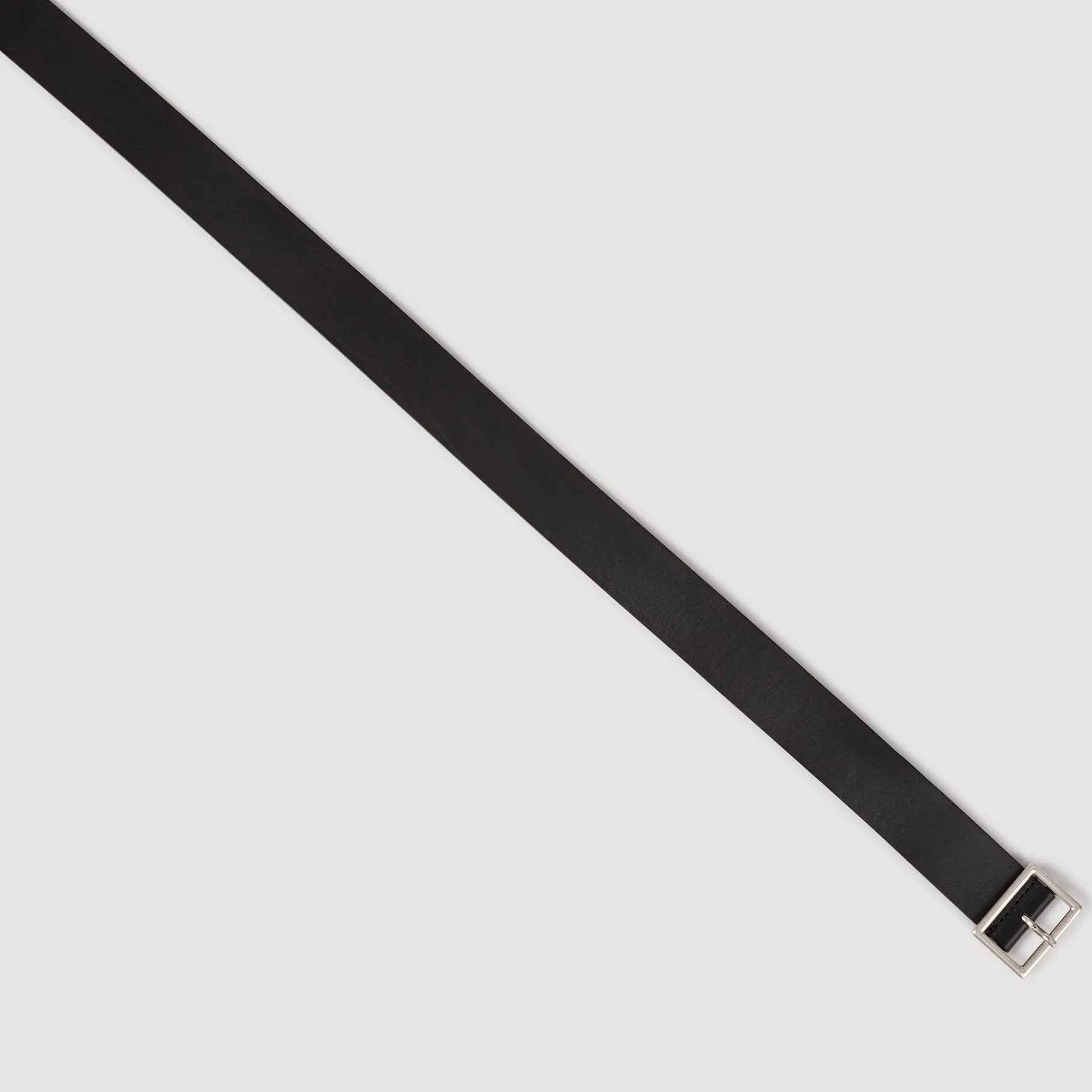 Hot SANDRO Ceinture En Cuir Noir