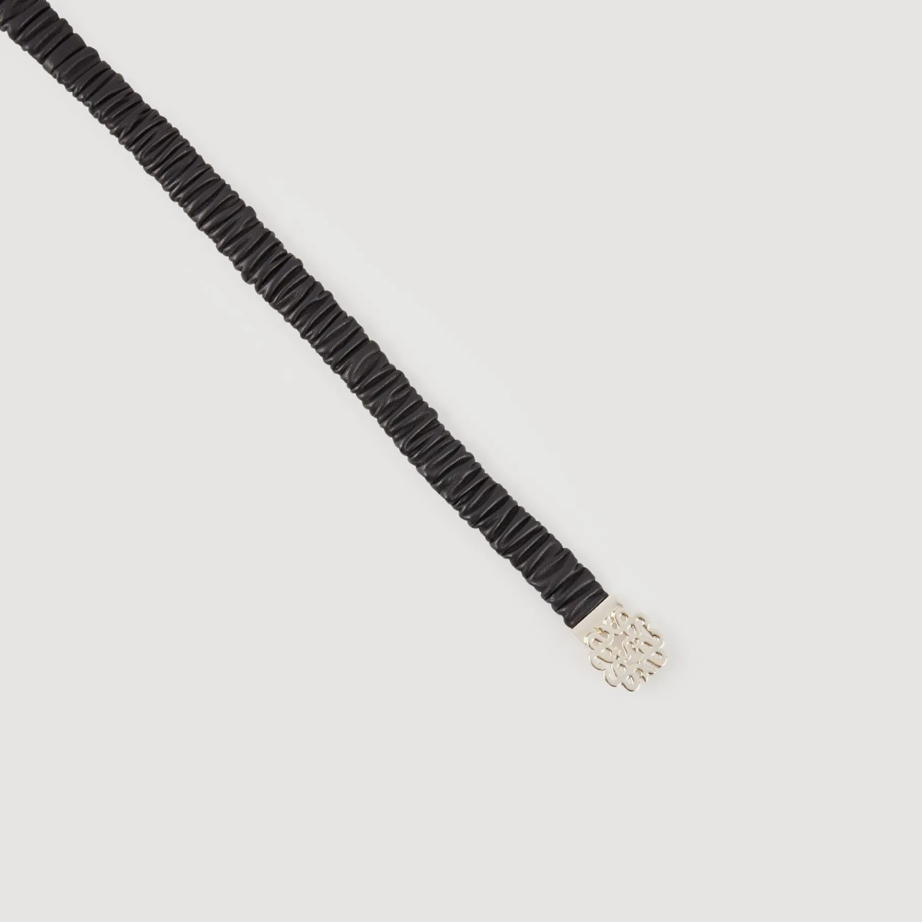 Discount SANDRO Ceinture En Cuir élastique Noir