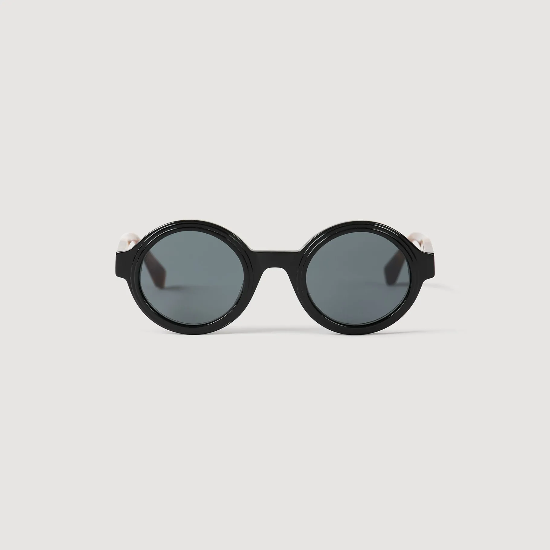 Fashion SANDRO Lunettes De Soleil Rondes Noir