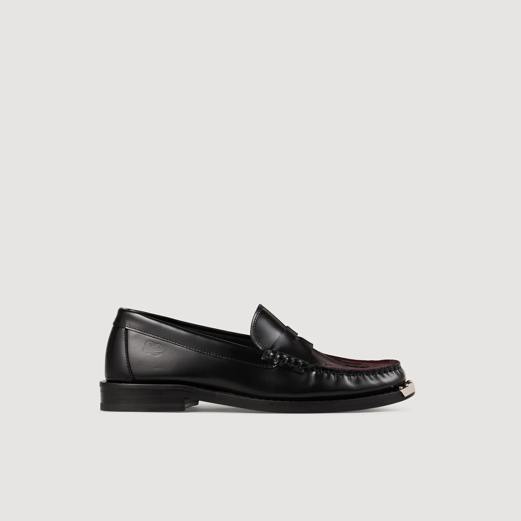 Discount SANDRO Mocassins Western Noir
