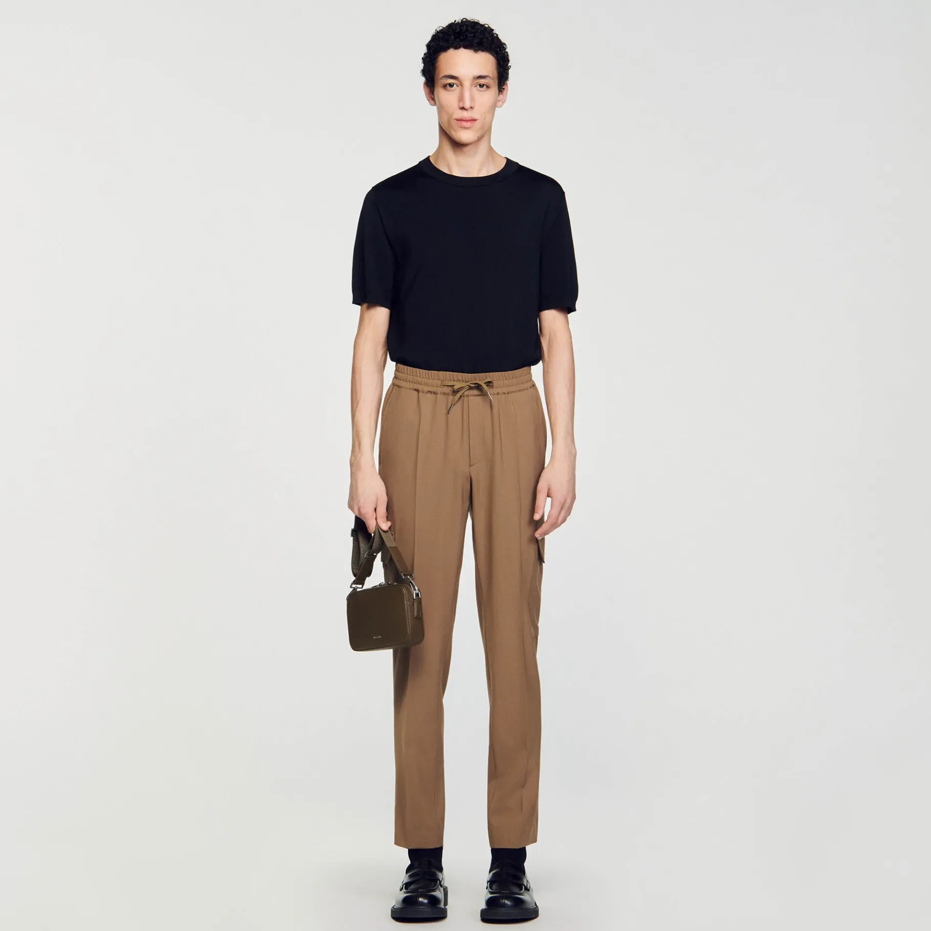 Flash Sale SANDRO Pantalon Cargo vert clair