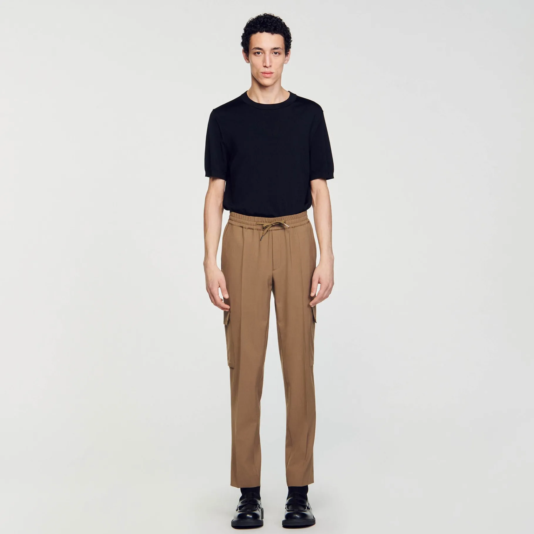 Flash Sale SANDRO Pantalon Cargo vert clair