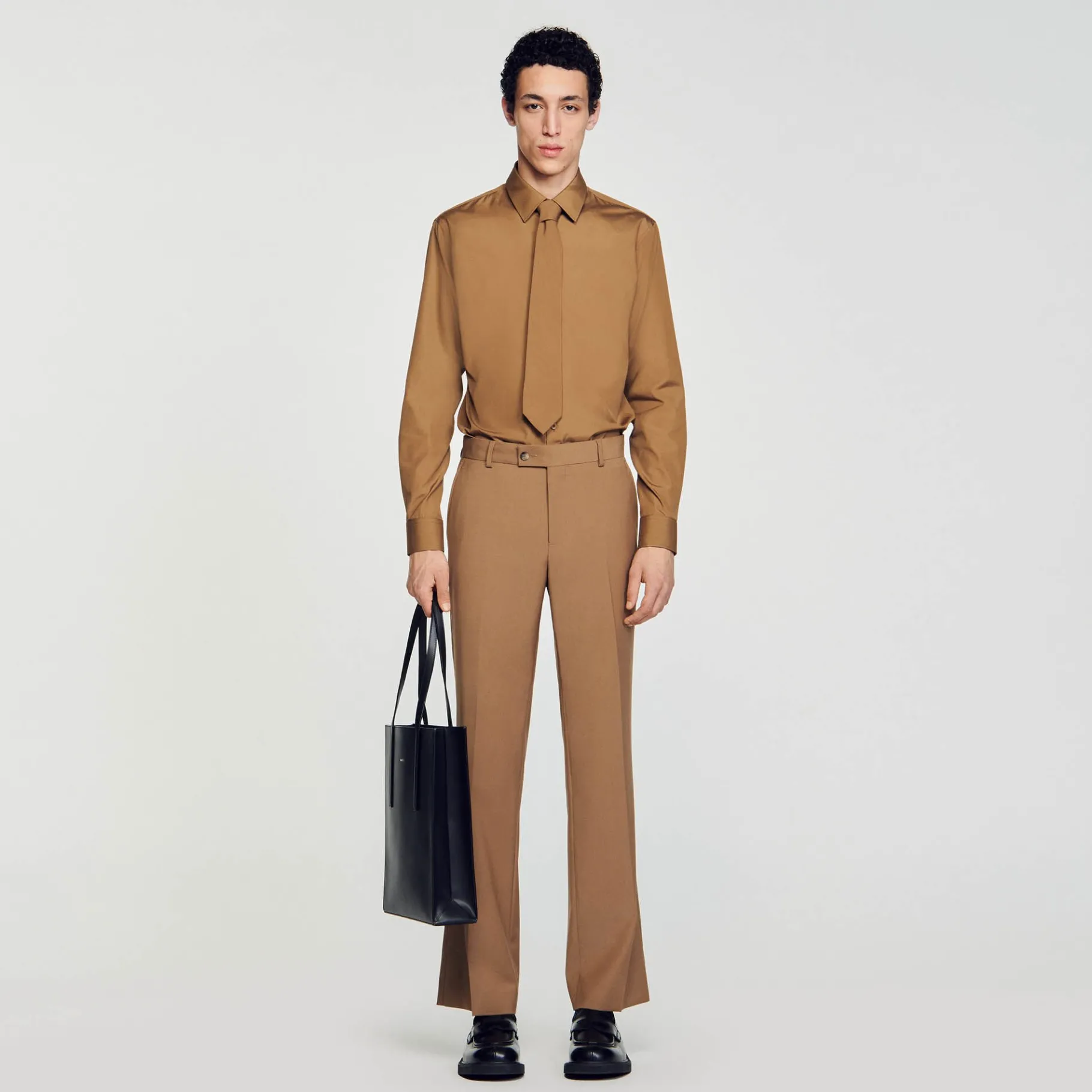 Clearance SANDRO Pantalon De Costume Camel