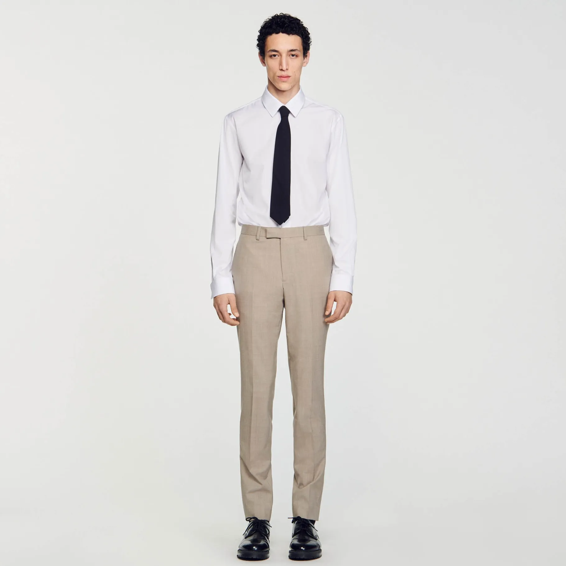 Hot SANDRO Pantalon De Costume Taupe