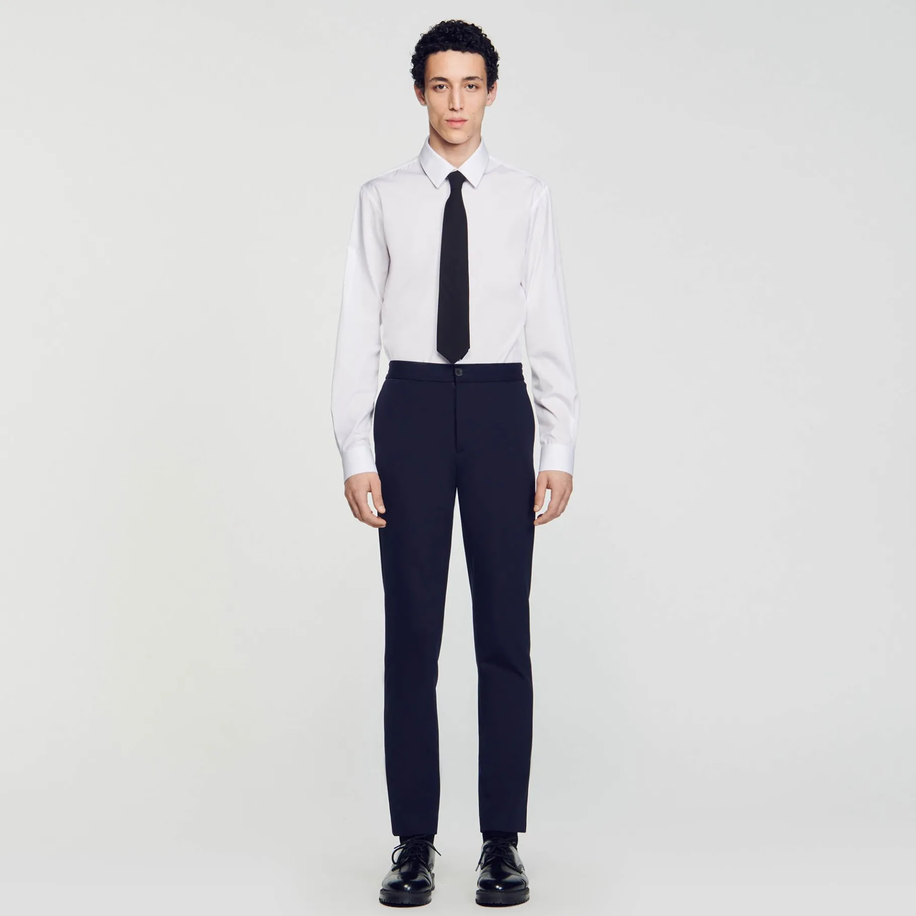 Flash Sale SANDRO Pantalon De Costume Marine