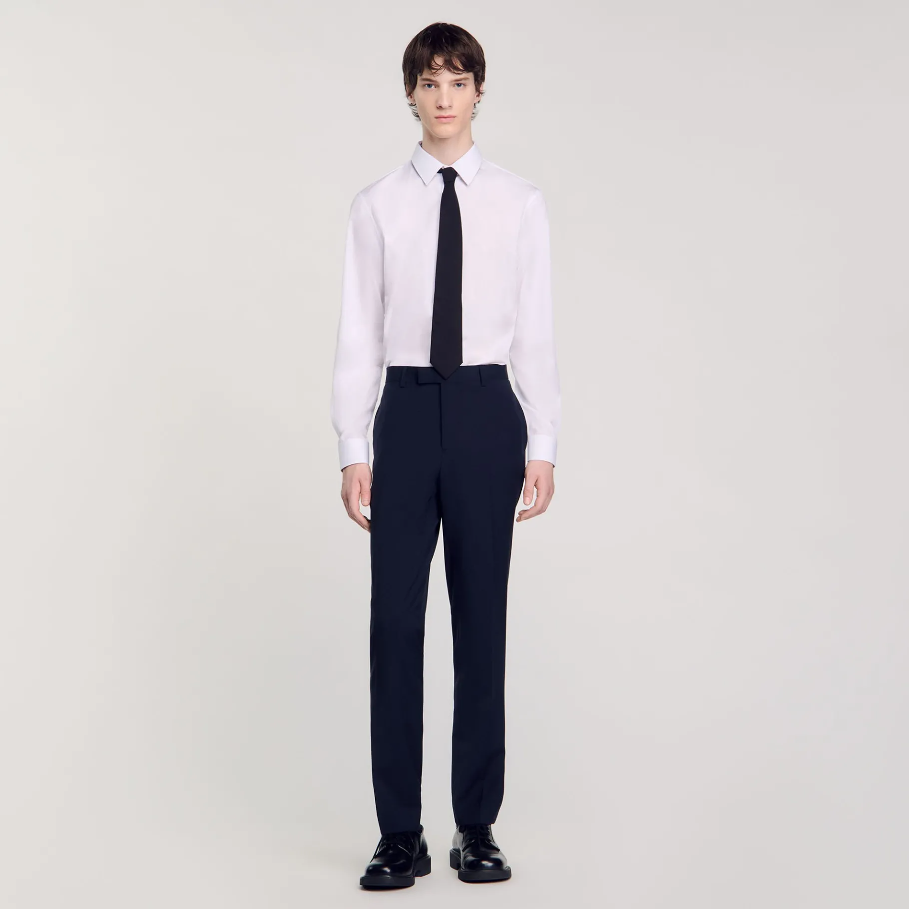 Hot SANDRO Pantalon De Costume Marine