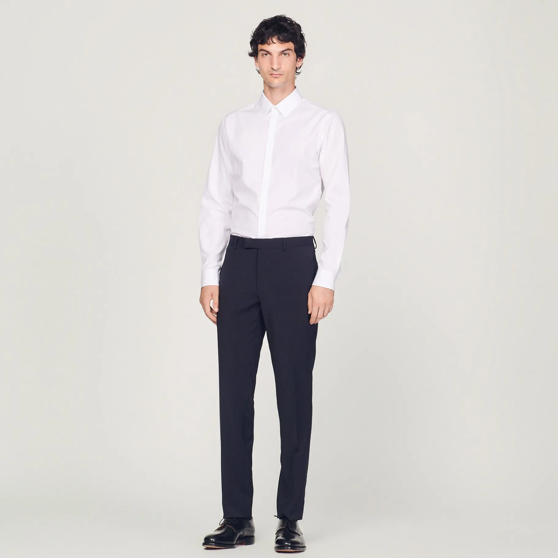 Best SANDRO Pantalon De Smoking Marine