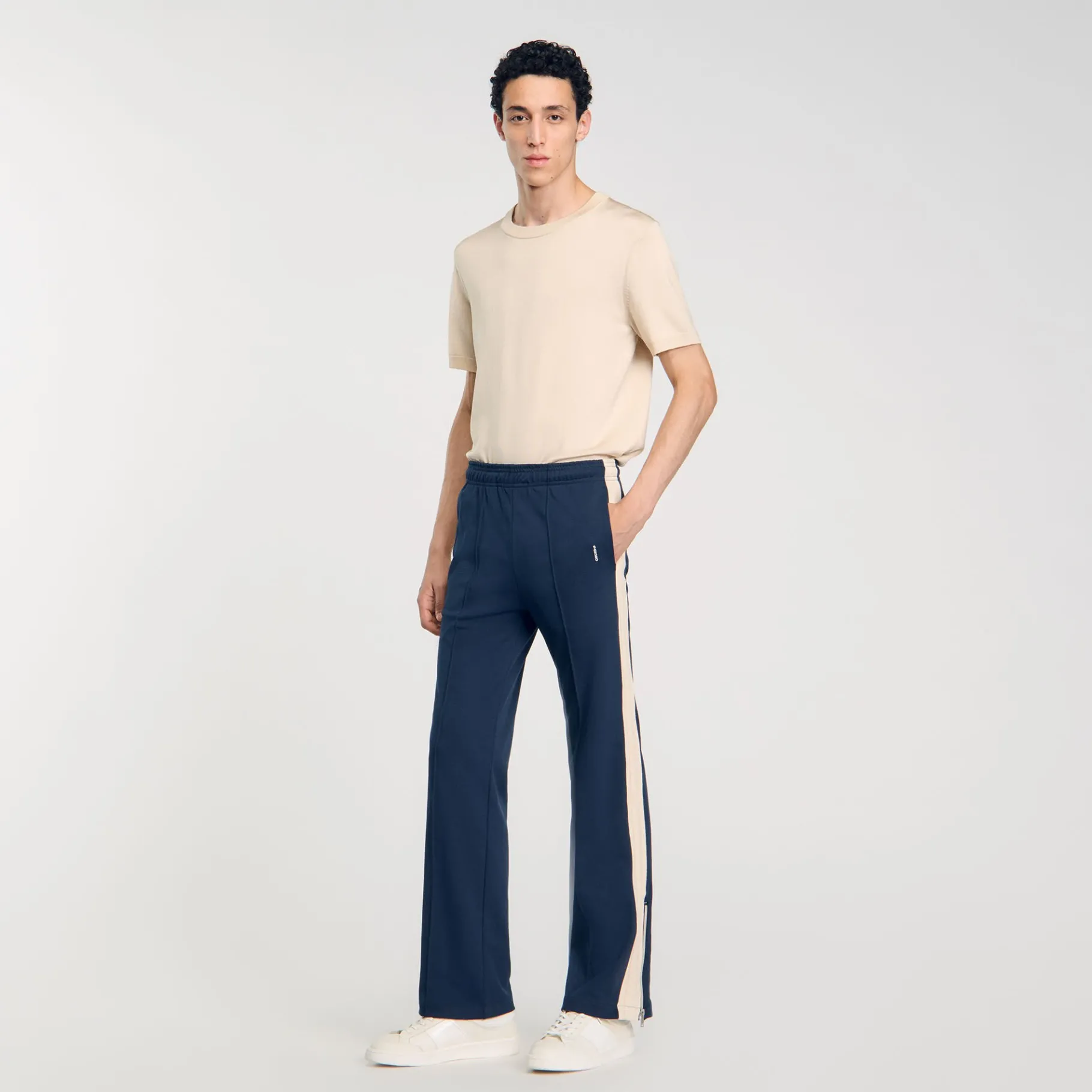 Fashion SANDRO Pantalon De Survêtement Midnight Blue