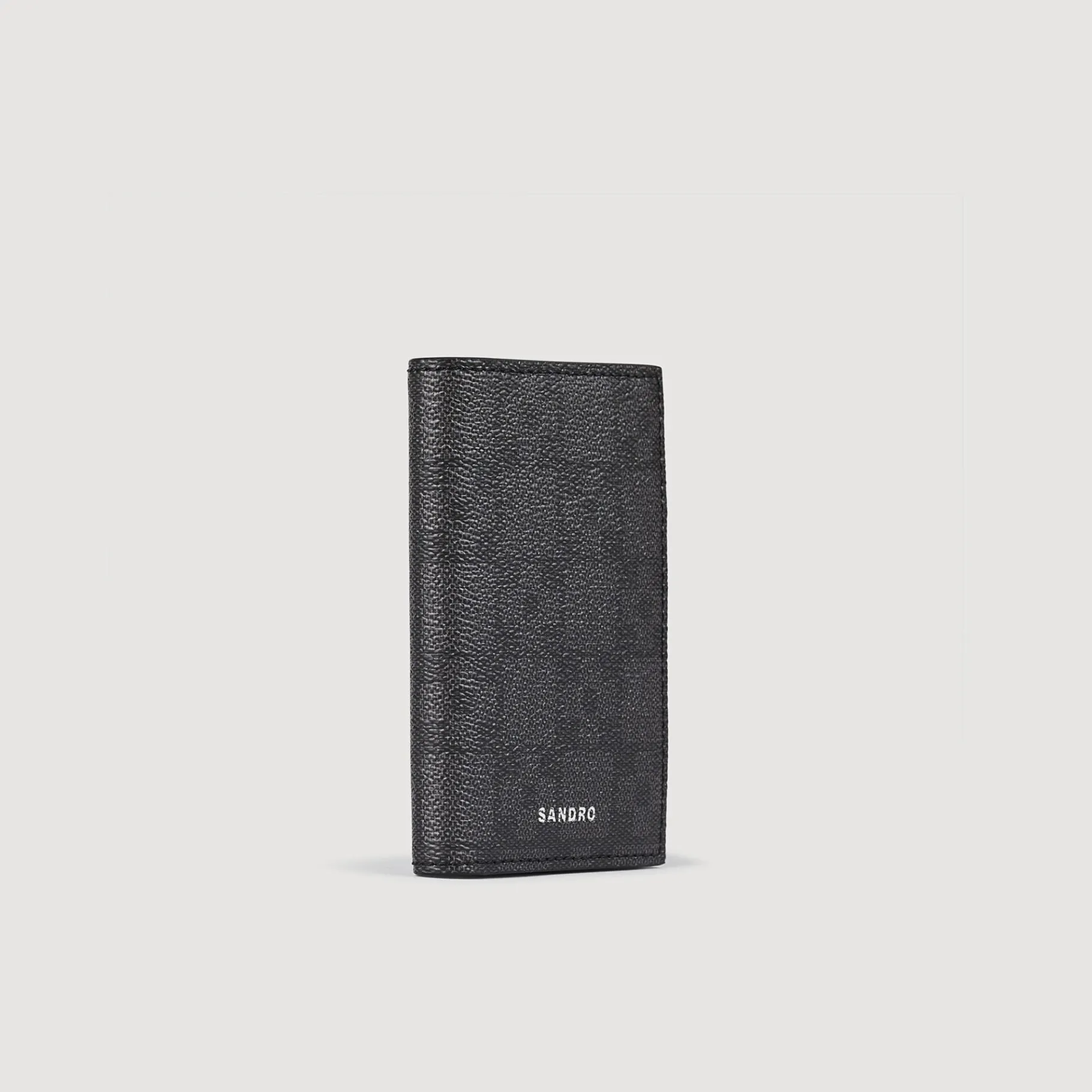 Best SANDRO Porte-cartes Square Cross Noir