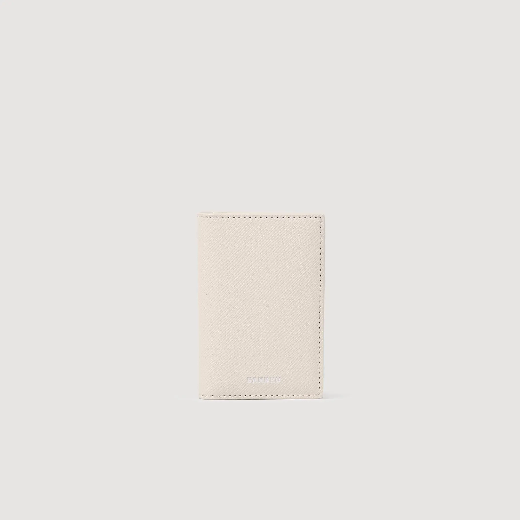 Cheap SANDRO Portefeuille En Cuir Ficelle
