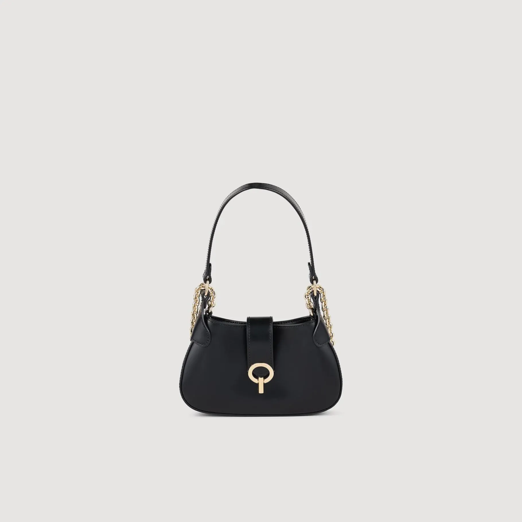 Hot SANDRO Sac Janet Mini à Chaînes Noir