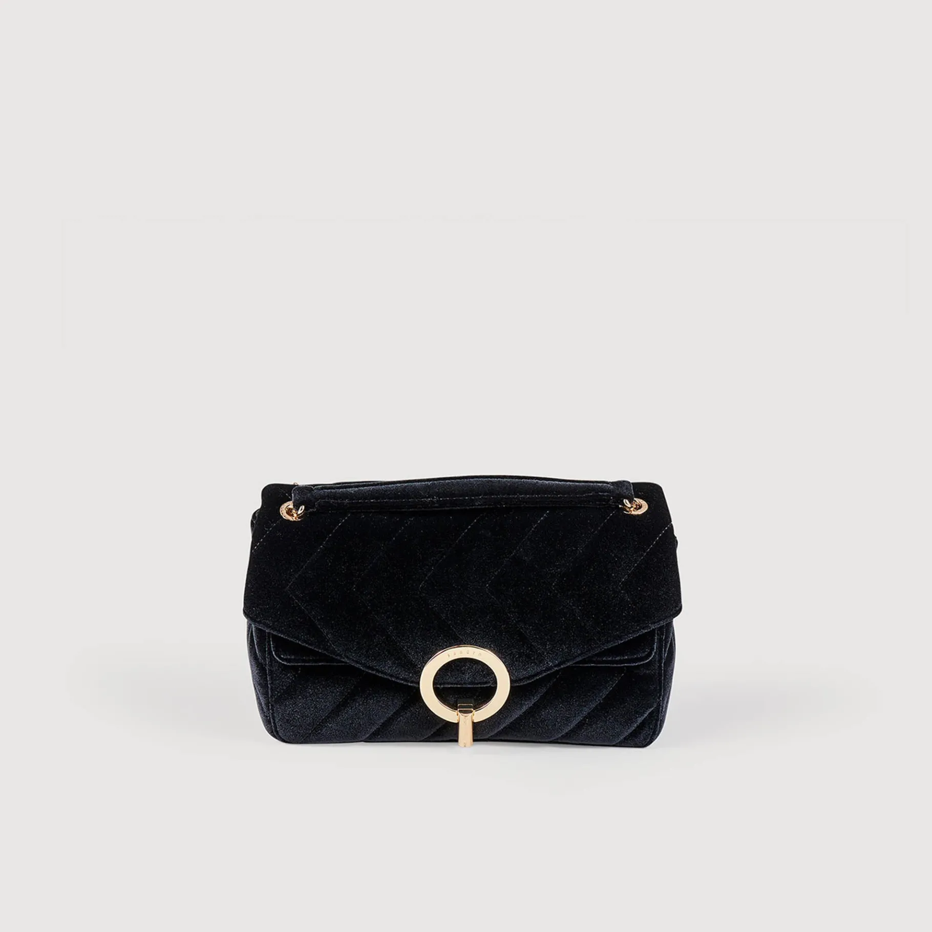New SANDRO Sac Yza Noir