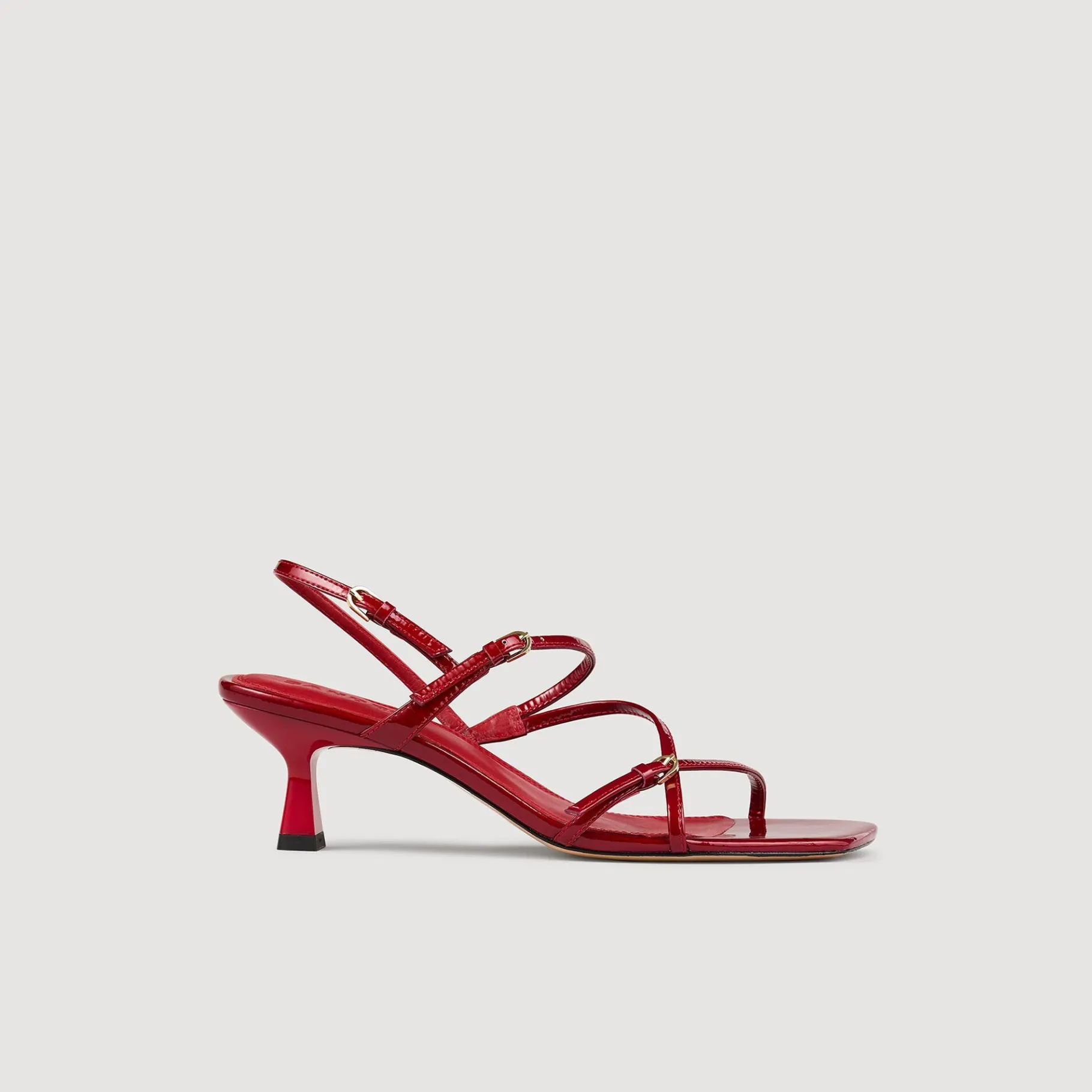 Hot SANDRO Sandales à Brides Rouge