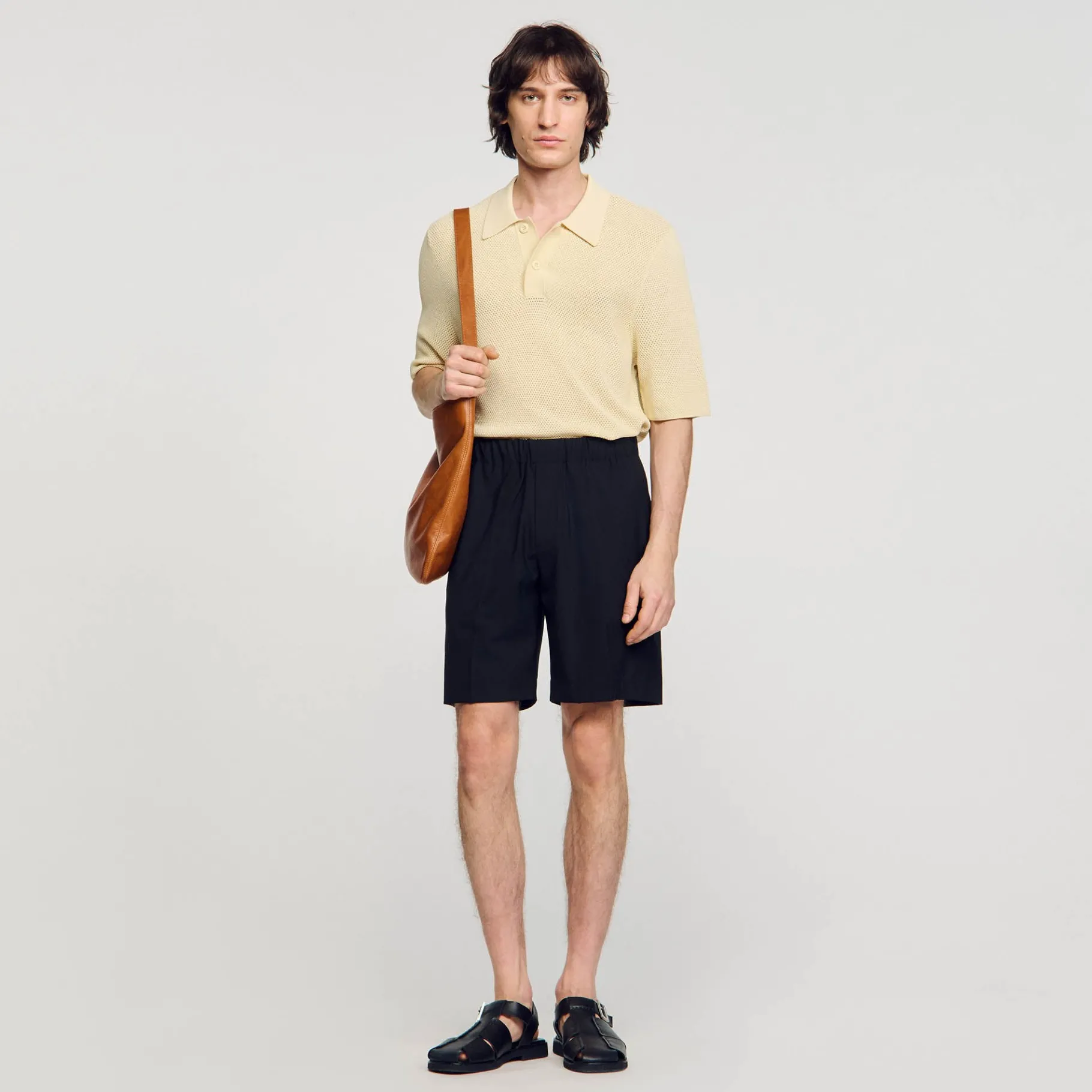 Best Sale SANDRO Short Large Noir
