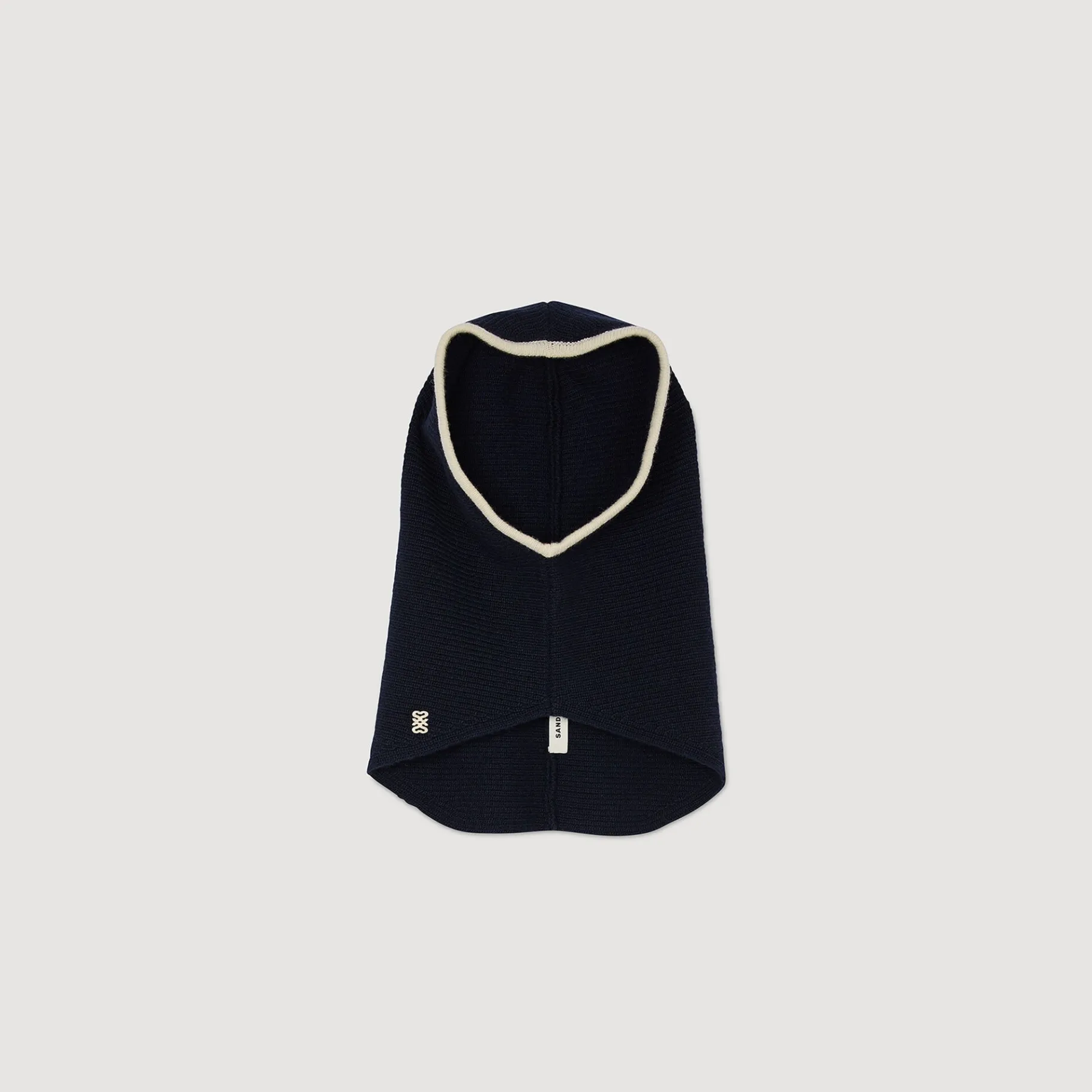 Outlet SANDRO Snood En Maille Dark Navy