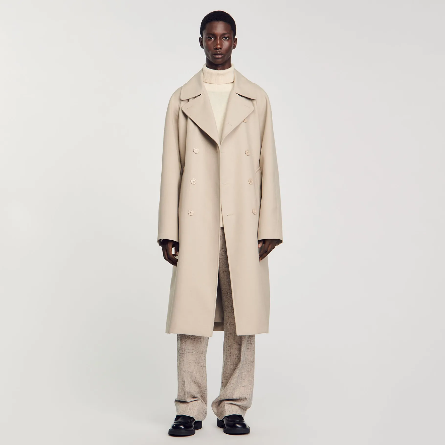 Clearance SANDRO Trench Long Ficelle