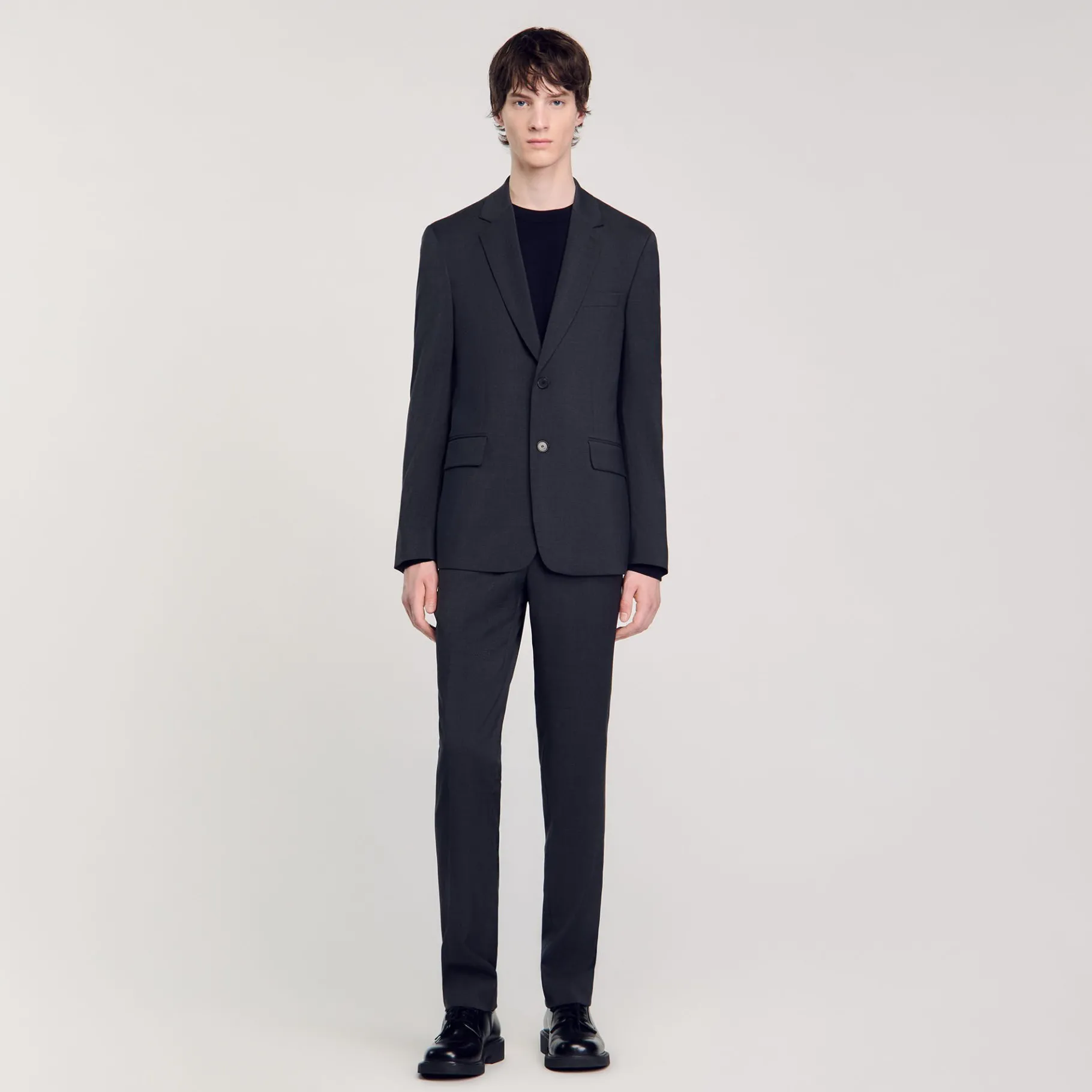 Cheap SANDRO Veste De Costume Gris