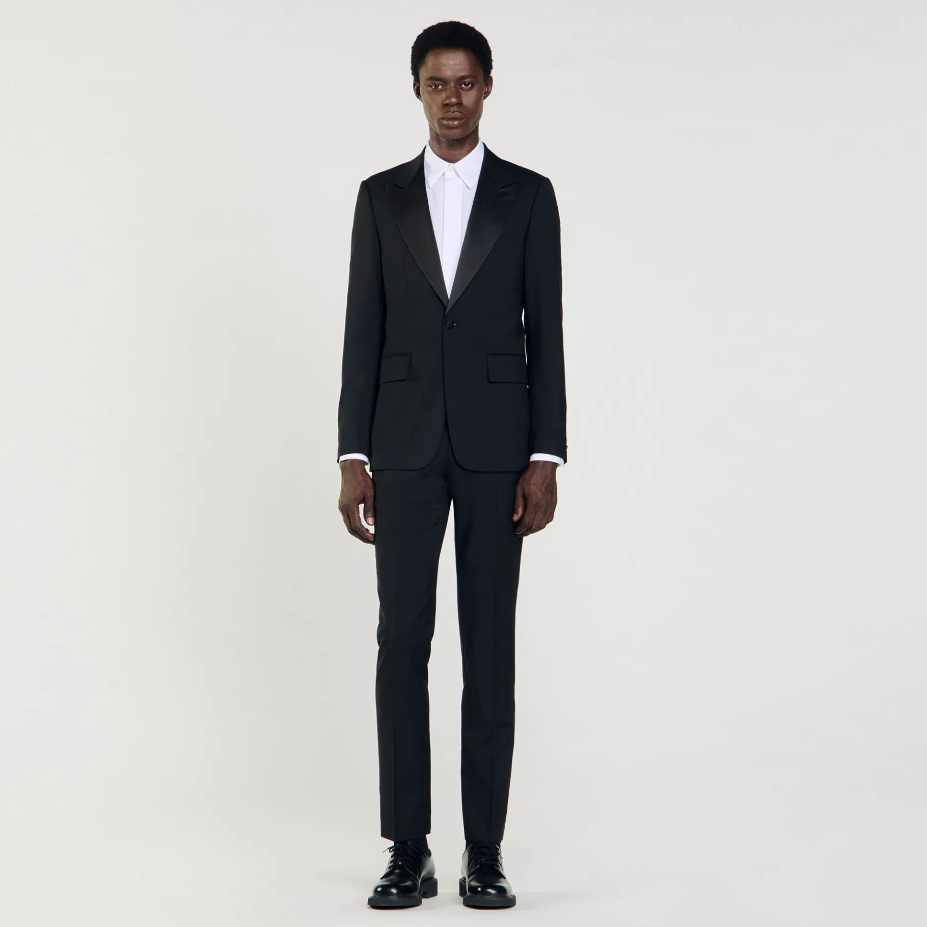 Store SANDRO Veste De Smoking Noir